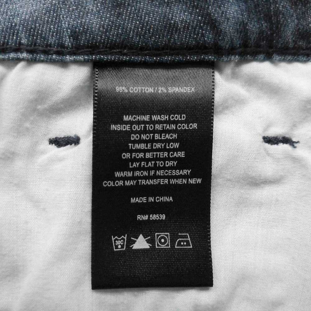 New KUT from the Kloth Raw Hem Gaucho Jeans Blue 8 - Picture 8 of 8